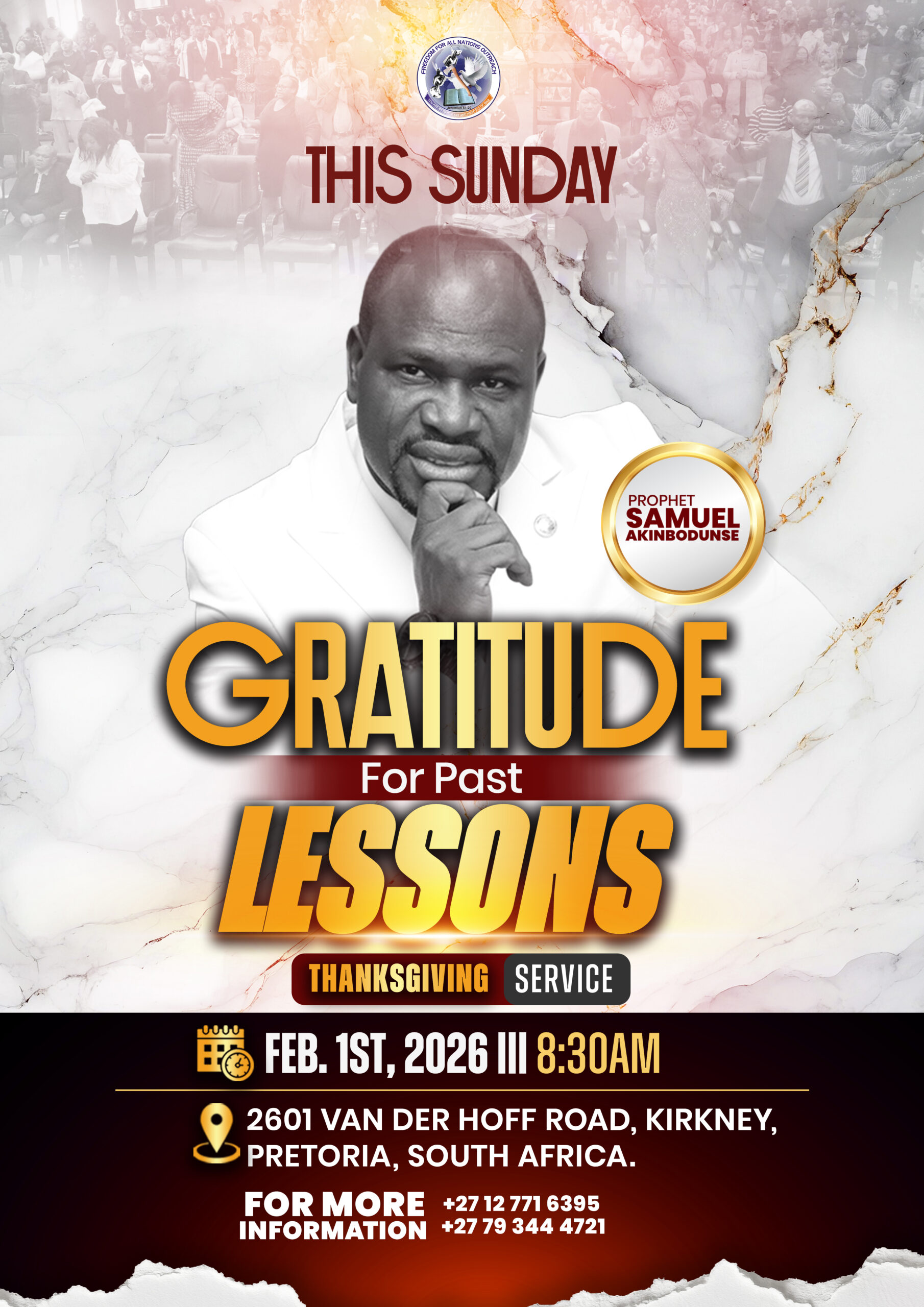 Read more about the article Prophet Samuel Akinbodunse Calls for Gratitude in Life’s Lessons